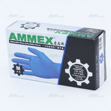 AMMEX APFNCHD44100 一次性丁腈手套(耐用型/深蓝色)M号