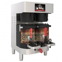 美国进口商用咖啡机Cecilware思维PBC-2A 双头自动蒸馏咖啡机联热水龙头